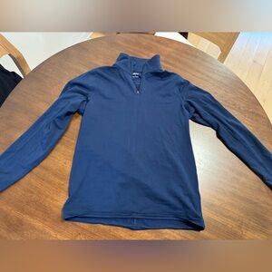 Allbirds Men's quarter zip Navy Running Shirt